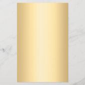 Logo für das Gold-Geschäft Qr-Code, benutzerdefini Flyer (Hinten)