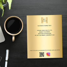 Logo für das Gold-Geschäft Qr-Code, benutzerdefini