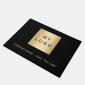 Logo für das Goldgeschäft Fußmatte (Schrägansicht)
