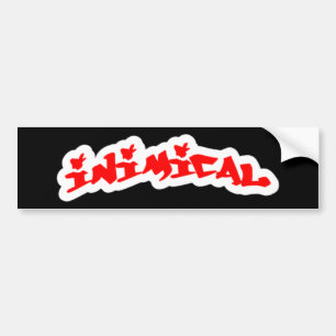 Logo für das inimikale Classic Woods Graffiti-Tag  Autoaufkleber