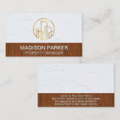 Logo für das Kommerzielle Gebäude Visitenkarte (Vorne/Hinten)