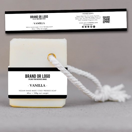 Logo für das Label "Cosmetic Bar Soap Bly Band" Einladungsbanderole