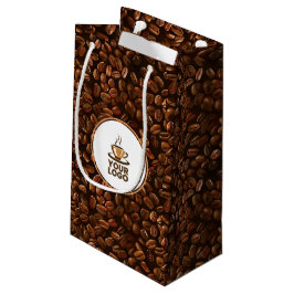Logo für das Muster-Shop für Kaffeebohnen Kleine Geschenktüte