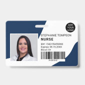 Logo für das Navy-berufliche Foto Ausweis (Vorderseite)