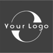 Logo für das Notebook der Firma Vinyl Square Black Aufkleber (Vorderseite)