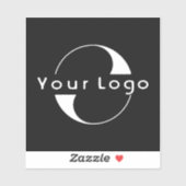 Logo für das Notebook der Firma Vinyl Square Black Aufkleber (Blatt)