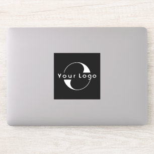 Logo für das Notebook der Firma Vinyl Square Black Aufkleber