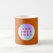 Logo für das Orangengeschäft Kaffeetasse (Mittel)