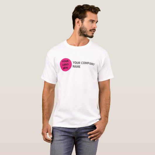 Logo für das personalisierte Unternehmen T-Shirt (Vorne ganz)