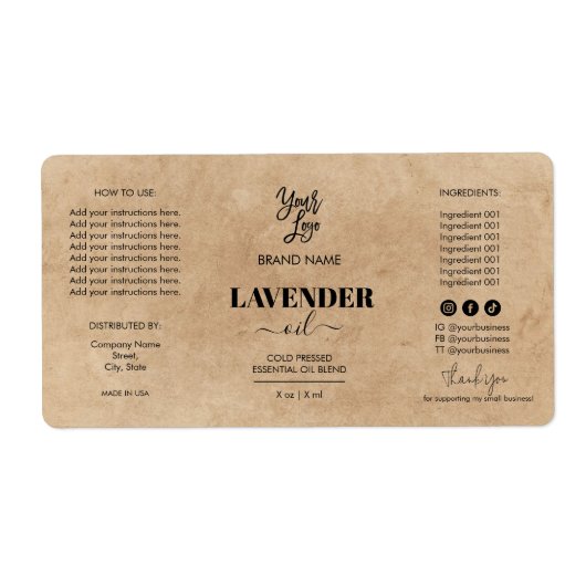 Logo für das Produkt "Kraft Dropper" (Vorne)