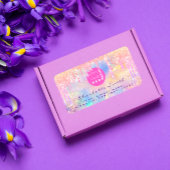 Logo für das Schulsiegel Holograph Unicorn Online Adressaufkleber