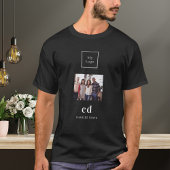 Logo für das Schwarz-weiße Foto T-Shirt