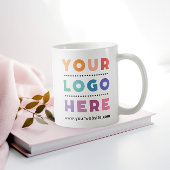 Logo für das Unternehmen "Custom Company" Kaffeetasse
