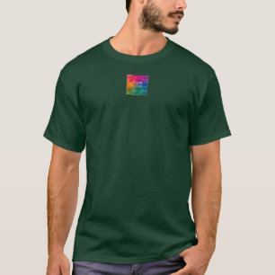 Logo für das Unternehmen "Custom Deep Forest Green T-Shirt