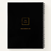 Logo für das Unternehmen Notizblock (Rückseite)