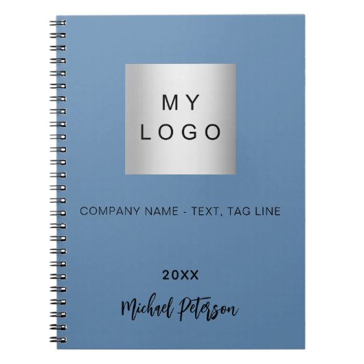 Logo für das Unternehmen Notizblock (Vorderseite)