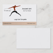 Logo für den alten Kunstkrieg Visitenkarte (Vorne/Hinten)