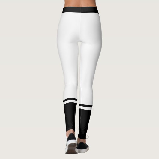 Logo für den benutzerdefinierten Round Circle Busi Leggings (Rückseite)