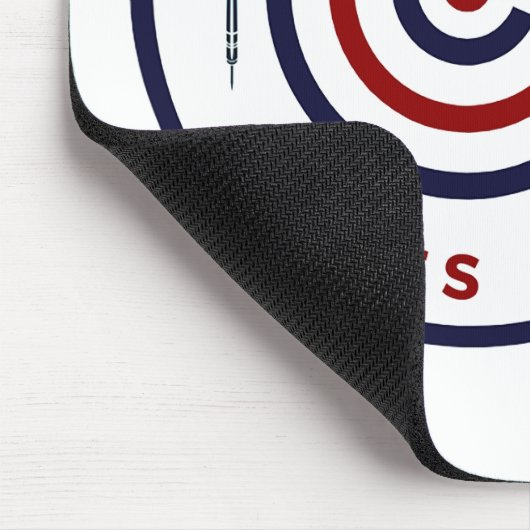 Logo für den BGC (Bonafacio Global City) Dart Club Mousepad (Ecke)