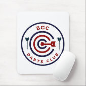 Logo für den BGC (Bonafacio Global City) Dart Club Mousepad (Mit Mouse)