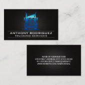 Logo für den Blue Metal Truck Visitenkarte (Vorne/Hinten)