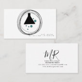 Logo für den Designer für Minimalistische Fahrzeug Visitenkarte (Vorne/Hinten)