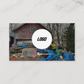 Logo für den Dienst zum Entfernen von beruflichen  Visitenkarte (Rückseite)