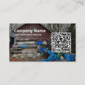 Logo für den Dienst zum Entfernen von beruflichen  Visitenkarte (Vorderseite)