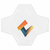 Logo für den Fußball-Ball, Fußball (Flach)