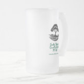 Logo für den Golf Club Mattglas Bierglas (VorderseiteRechts)