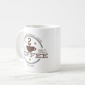 Logo für den Kaffee Kaffeetasse (Vorderseite Links)