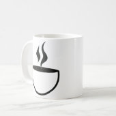 Logo für den Kaffee Kaffeetasse (Vorderseite Links)