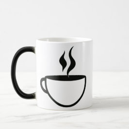 Logo für den Kaffee Verwandlungstasse
