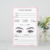 Logo für den Lash-Client-Record (Stehend Vorderseite)