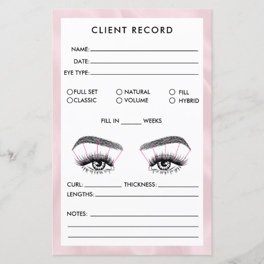 Logo für den Lash-Client-Record (Vorderseite)
