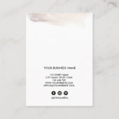 Logo für den Lash-Client-Record Visitenkarte (Rückseite)