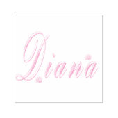 Logo für den Namen Diana, Permastempel (Design)