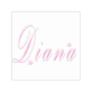 Logo für den Namen Diana, Permastempel