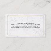 Logo für den Pflegebereich | Dental Visitenkarte (Rückseite)