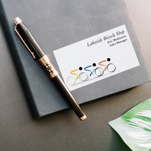 Logo für den Radsport Visitenkarte