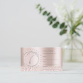 Logo für den Rose Electrolysis Glitzer1 Terminkarte (Stehend Vorderseite)