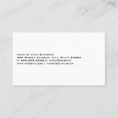 Logo für den Sicherheitsschild Visitenkarte (Rückseite)