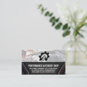 Logo für den Straßenverkehr in Auto | Mechanische Visitenkarte (Stehend Vorderseite)