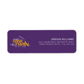 Logo für den Straßenzug von UAlbany (Vorne)