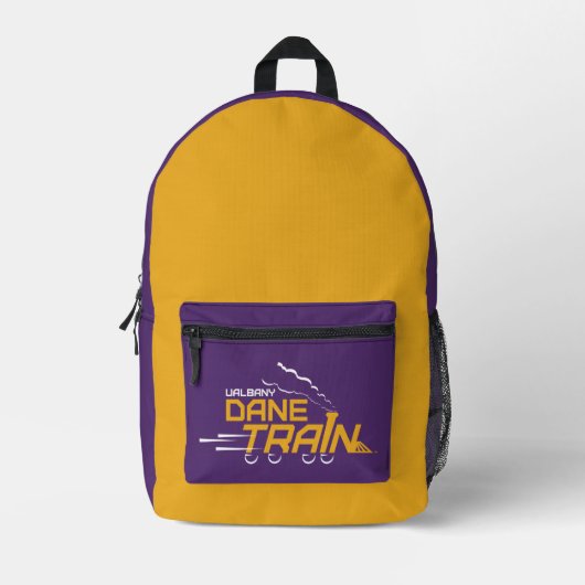 Logo für den Straßenzug von UAlbany Bedruckter Rucksack (Vorderseite)