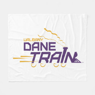 Logo für den Straßenzug von UAlbany Fleecedecke