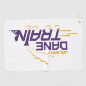 Logo für den Straßenzug von UAlbany Golfhandtuch (Horizontal)