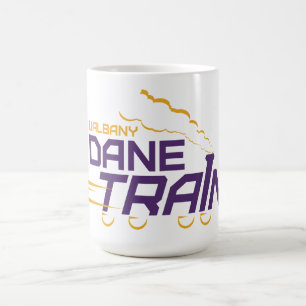 Logo für den Straßenzug von UAlbany Kaffeetasse
