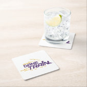 Logo für den Straßenzug von UAlbany Rechteckiger Pappuntersetzer (Vor Ort)