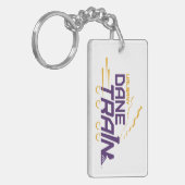 Logo für den Straßenzug von UAlbany Schlüsselanhänger (Vorderseite links)